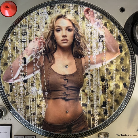 Limited Edition Vinyl Record Slipmat - Britney Spears - Oops!... I Did It Again