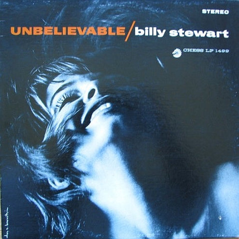 Billy Stewart ‎– Unbelievable - VG Lp Record 1965 Chess USA Stereo Original Vinyl - Soul