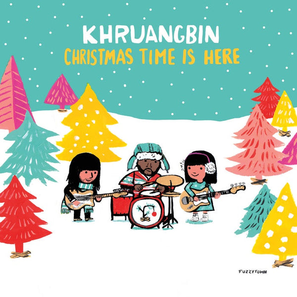 Khruangbin ‎– Christmas Time Is Here (2018) - New 7" Single Record 2020 Dead Oceans USA Red Vinyl - Holiday / Psychedelic / Funk / Jazz - Shuga Records