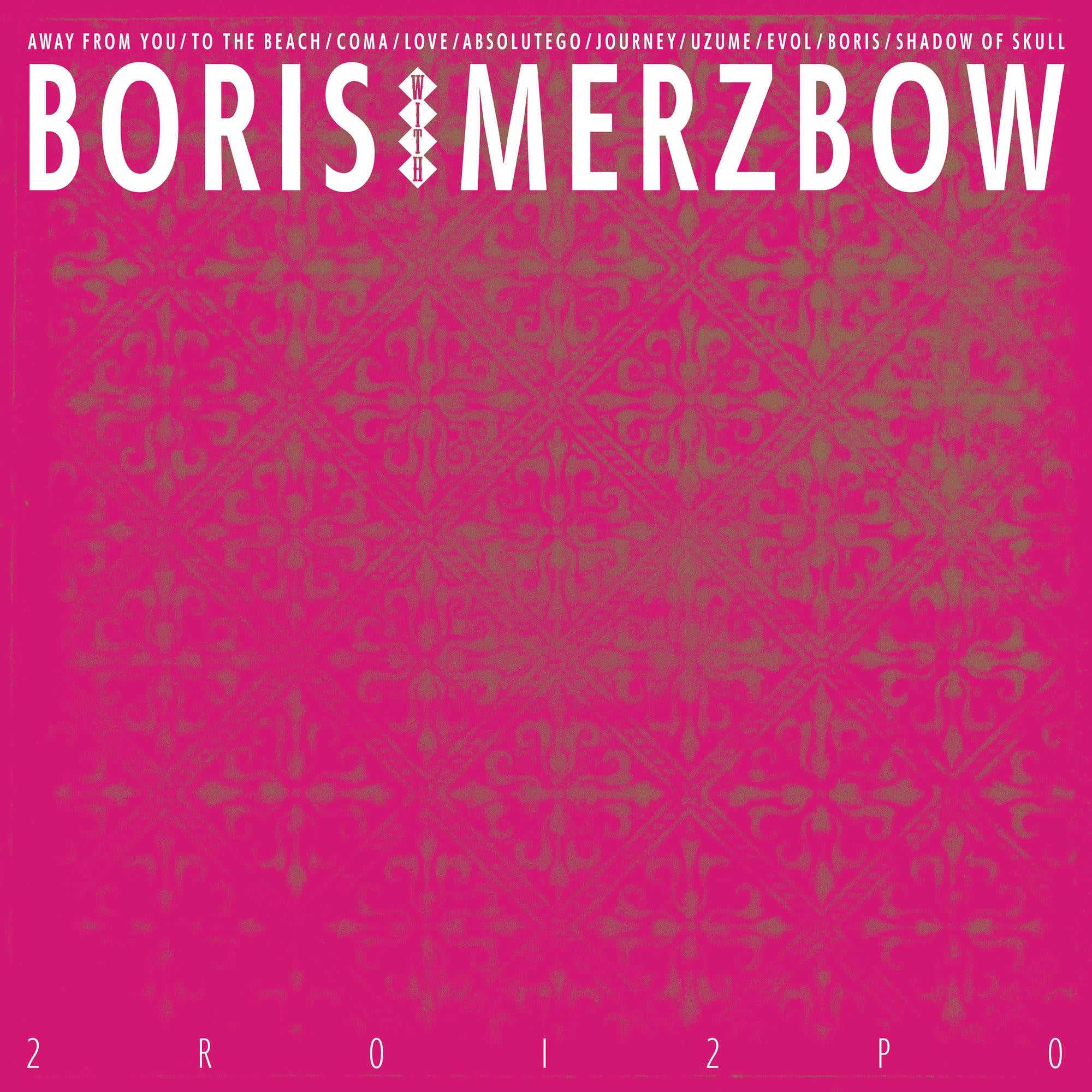Boris With Merzbow ‎– 2R0I2P0 - New 2 LP Record 2020 Relapse USA Neon Magenta Vinyl - Heavy Metal / Noise