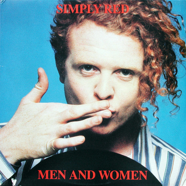 Simply Red ‎– Men And Women - VG+ 1987 USA - Pop/Rock