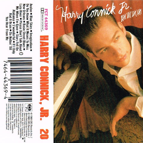 Harry Connick, Jr. ‎– 20 - mint- Cassette Tape 1988 CBS USA - Jazz / Vocal