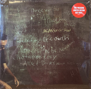 Eric Church ‎– Mr. Misunderstood (2015) - New LP Record 2020 EMI Nashville USA Red Vinyl - Country / Country Rock