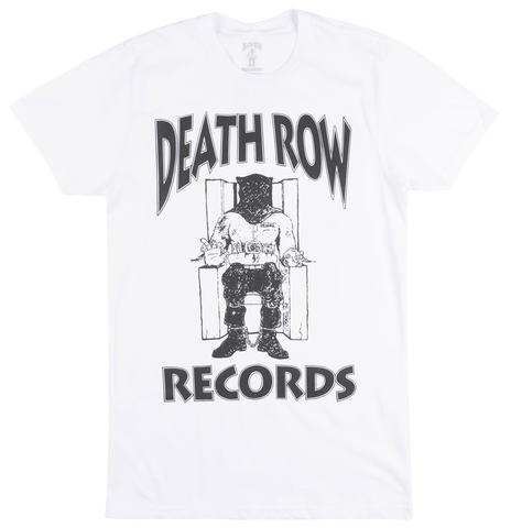 Men's White 'Death Row Records' T-Shirt