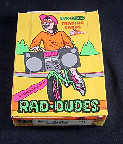 Rad Rods Cards (1) Pack - Rad Dudes - 1990 Pacific USA Trading Cards - 10 Card Pack ...