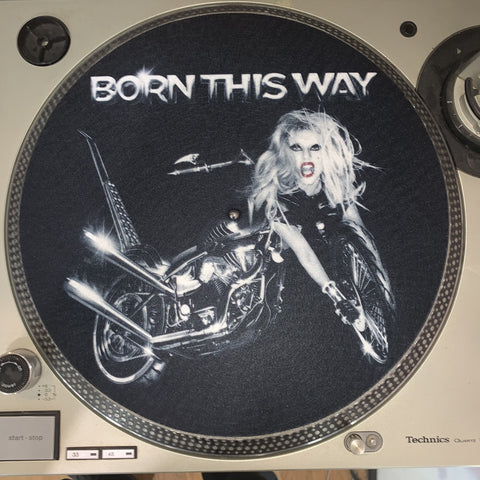 Limited Edition Vinyl Record Slipmat - Lady Gaga - Born This Way