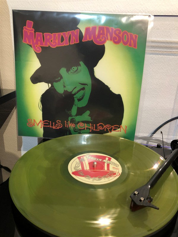Marilyn Manson ‎– Smells Like Children (1995) - New Lp Record 2020 Nothing Europe Import Green Vinyl - Rock / Industrial - Shuga Records