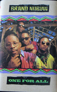 Brand Nubian ‎– One For All - Used Cassette 1990 Elektra - Hip Hop