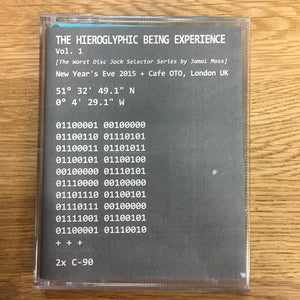 Hieroglyphic Being ‎– The Hieroglyphic Being Experience Vol. 1 - New Cassette Tape - Synthetic Sentiment 2x Cassette Promo Set, Hand-Numbered to 25 - Acid House / Deep House / Experimental
