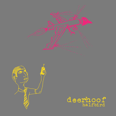 Deerhoof - Halfbird (2001) - New LP Record 2019 Joyful Noise USA Pink & Yellow Split Vinyl - Art Rock / Experimental