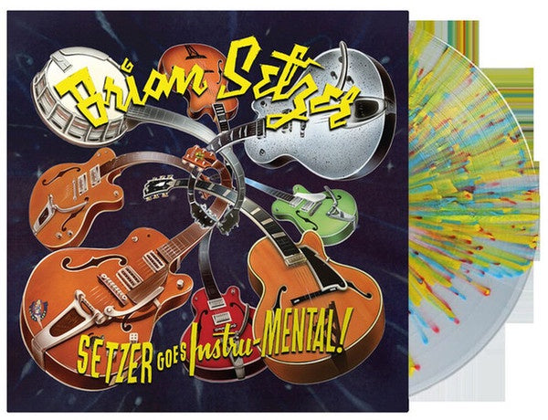 Brian Setzer ‎– Setzer Goes Instru-Mental! (2011) - New LP Record 2021 Surfdog USA Vinyl Splatter Vinyl - Rock & Roll / Rockabilly - Shuga Records
