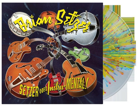 Brian Setzer ‎– Setzer Goes Instru-Mental! (2011) - New LP Record 2021 Surfdog USA Vinyl Splatter Vinyl - Rock & Roll / Rockabilly
