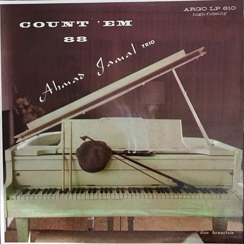 Ahmad Jamal Trio ‎– Count 'Em 88 - VG- (low grade) LP Record 1956 Argo USA Mono Vinyl - Jazz