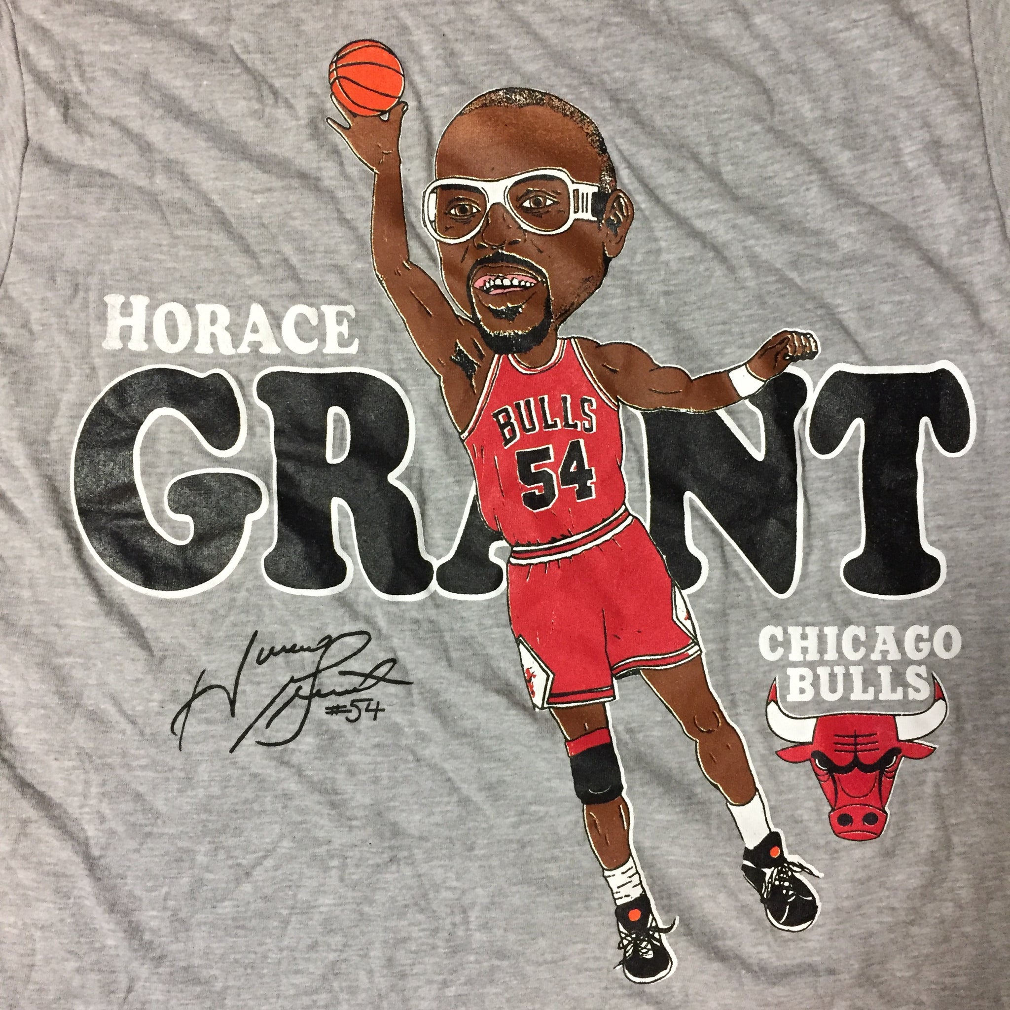 Starman Press Chicago Bulls Hoarce Grant T-Shirt