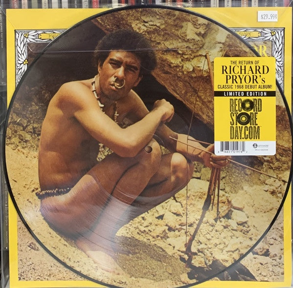 Richard Pryor ‎– Richard Pryor (1968) - New LP Record Store Day 2021 Omnivore RSD Picture Disc Vinyl - Comedy - Shuga Records