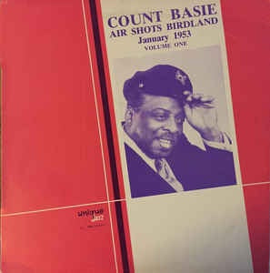 Count Basie ‎– Air Shots Birdland Vol.1 - VG+ Lp Record 1970s Italy Import Vinyl - Jazz / Big Band