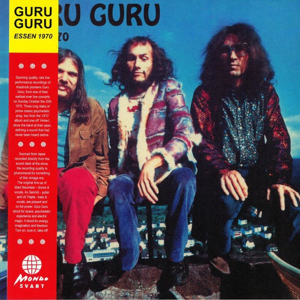 Guru Guru ‎– Essen 1970 (2002) - New LP Record 2021 Svart Finland Import Vinyl - Krautrock / Psychedelic Rock - Shuga Records