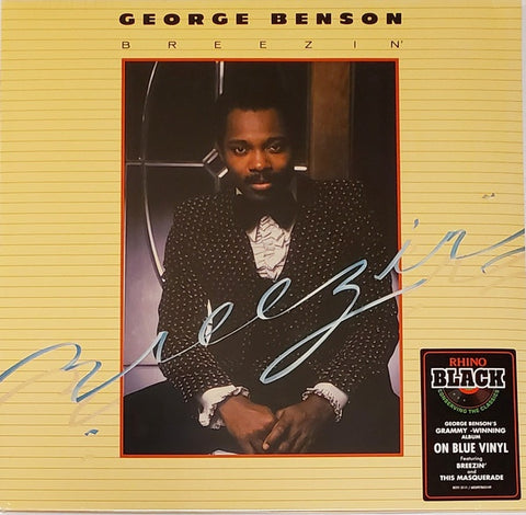 George Benson ‎– Breezin' (1976) - New LP Record 2021 Warner/Rhino Europe Import Blue Vinyl - Smooth Jazz / Jazz-Funk
