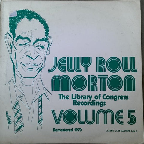 Jelly Roll Morton ‎– The Library Of Congress Recordings Volume 5 - New Lp Record 1970 Classic Jazz Masters Sweden Import Vinyl - Jazz