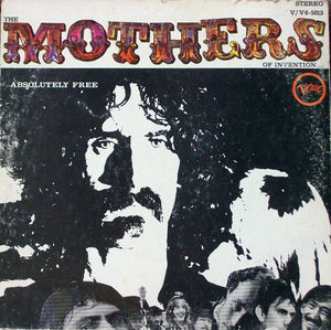 The Mothers Of Invention ‎– Absolutely Free VG- (Low Grade) 1967 Verve Stereo Gatefold Pressing USA - Rock / Psych