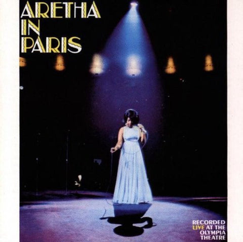 Aretha Franklin ‎– Aretha In Paris - VG Stereo 1968 Original Press USA - Soul