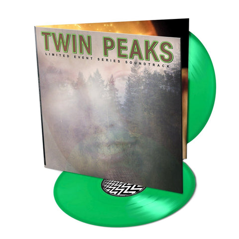Various / Angelo Badalamenti - Twin Peaks (Limited Event Series) - New Vinyl Record 2017 Rhino Records Indie Exclusive 2-LP Neon Green Vinyl Pressing - TV Soundtrack
