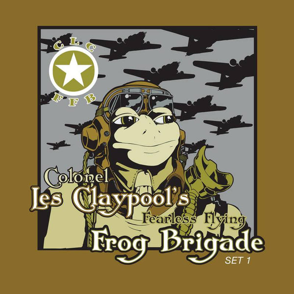 Colonel Les Claypool's Fearless Flying Frog Brigade ‎– Live Frogs Set 1 & 2 - New 3 LP Record Store Day Black Friday 2019 Prawn Song USA RSD Green Vinyl & Download - Alternative Rock / Funk Rock / Prog Rock - Shuga Records