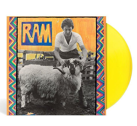 Paul And Linda McCartney ‎– Ram (1971) - New LP Record 2017 Capitol/MPL Europe Import 180 gram Yellow Vinyl & Download - Pop Rock