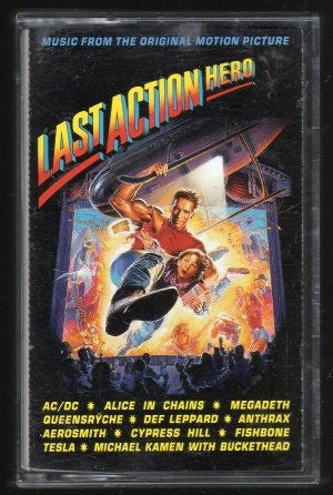Various ‎– Last Action Hero (Music From The Original Motion Picture) - Used Cassette 1993 Columbia Records - Soundtrack / Rock