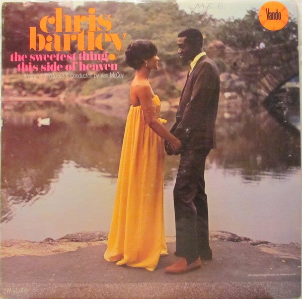 Chris Bartley ‎– The Sweetest Thing This Side Of Heaven - VG+ Lp Record 1967 USA Mono Original Vinyl - Soul - Shuga Records