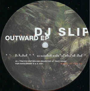 DJ Slip ‎– Outward EP VG - 12" Single 2001 Kanzleramt Germany - Techno