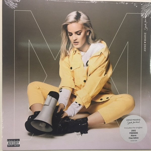 Anne-Marie ‎– Speak Your Mind - New LP Record 2018 Asylum/Atlantic Europe Import Vinyl - Pop / Synth-pop - Shuga Records