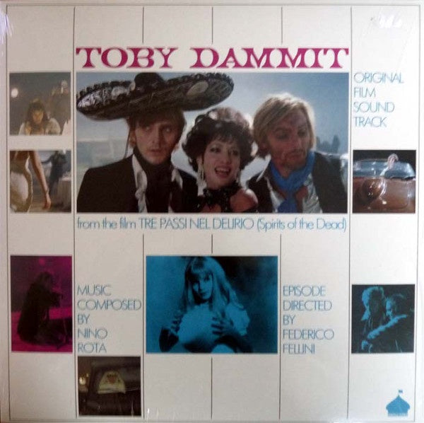 Nino Rota ‎– Toby Dammit (Original Film 1968) - New Lp Record 2016 Bella Casa Europe Import Vinyl - Soundtrack - Shuga Records