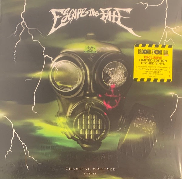Escape The Fate ‎– Chemical Warfare: B Sides - New LP Record Store Day 2021 Better Noise USA RSD Pink Vinyl & Download - Rock - Shuga Records