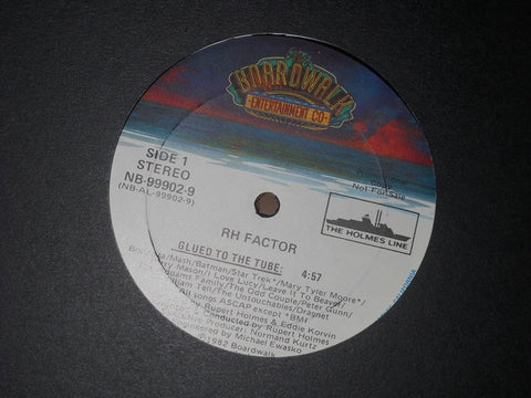 RH Factor ‎– Glued To The Tube - Mint- 12" Single 1982 USA - Rock