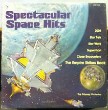 Odyssey Orchestra ‎– Spectacular Space Hits VG- (Low Grade) 1980 Sine Qua Non Stereo LP - Themes
