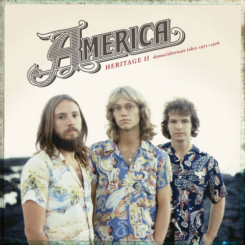 America - Heritage II: Demos/Alternate Takes 1971-1976 - New LP Record Store Day 2020 Omnivore Vinyl - Rock / Folk