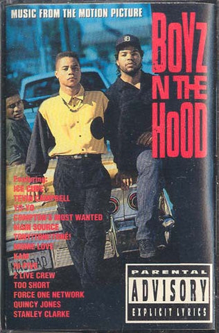 Various ‎– Boyz N The Hood (Music From The Motion Picture) - Used Cassette 1991 Warner Bros. - Soundtrack