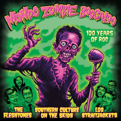The Fleshtones / Southern Culture On The Skids / Los Straitjackets ‎– Mondo Zombie Boogaloo - New 2 LP Record 2013 Yep Roc USA Translucent Vinyl & Bonus CD - Garage Rock / Surf / Psychobilly