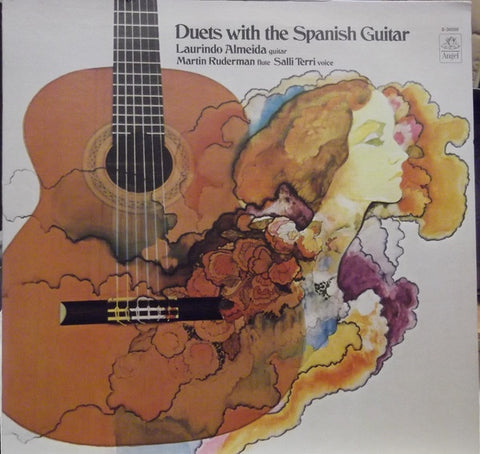 Laurindo Almeida, Martin Ruderman, Salli Terri ‎– Duets With The Spanish Guitar - Mint- LP Record 1971 Angel USA Vinyl - Classical / Latin / Modern