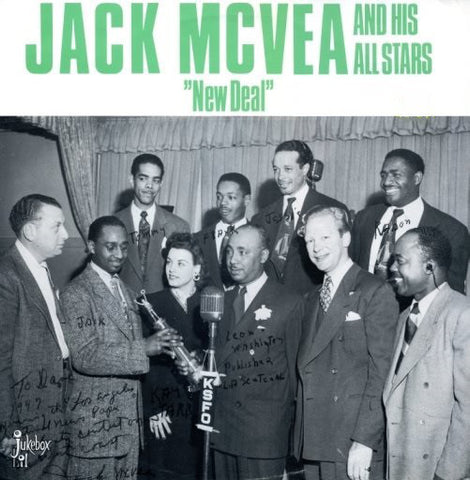 Jack McVea And His All Stars ‎– New Deal VG+ 1989 Jukebox Mono Compilation LP (Sweden Import) - Jazz / Blues