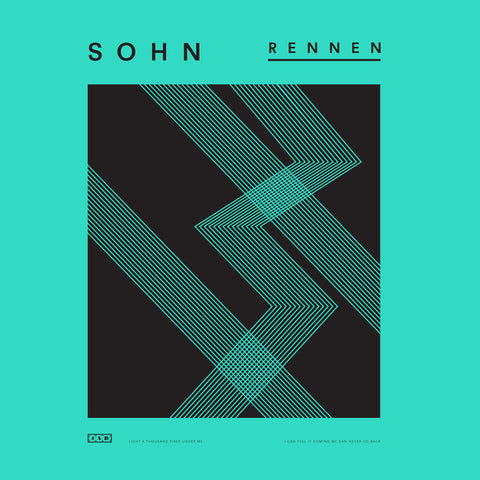 Sohn - Rennen - New Vinyl 2017 4AD Gatefold LP - Electronic / Synthpop