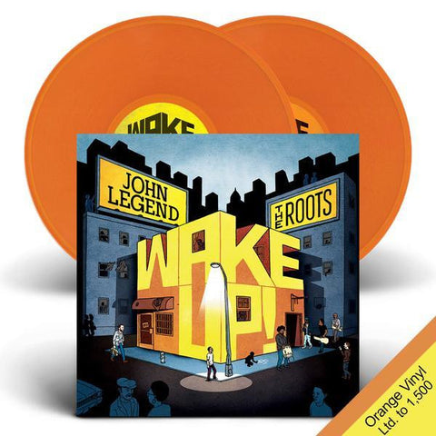 John Legend + The Roots - Wake Up! - New Vinyl Record 2017 Good Music / Okay Player Limited Edition (1500) 2-LP Orange Vinyl - Neo Soul / R&B