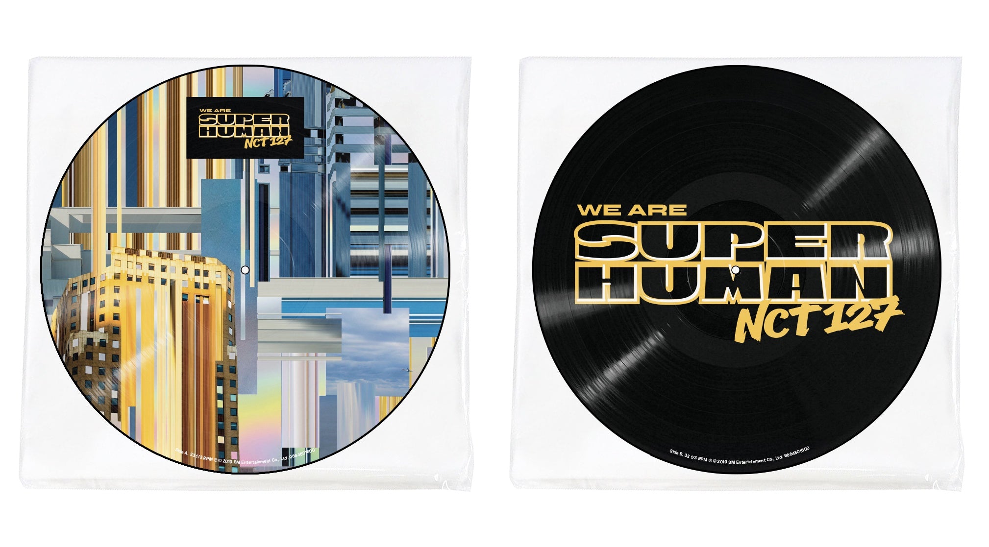 NCT 127 ‎– We Are Superhuman - New LP Record 2019 S.M. Entertainment Europe Import Picture Disc Vinyl - K-Pop