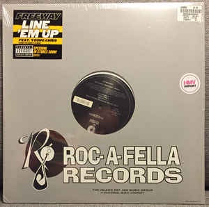 Freeway - Line 'Em Up / Roc The Mic (Remix) - M- 12" Single 2002 Roc-A-Fella USA - Hip Hop
