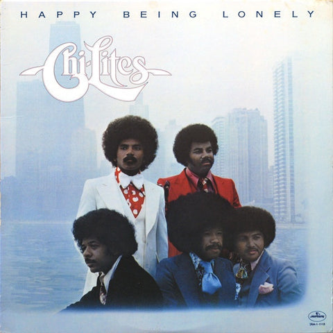 The Chi-Lites – Happy Being Lonely - VG+ LP Record 1976 Mercury USA Promo Vinyl - Soul / Funk