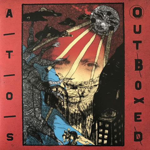 (Damaged Cover) A/T/O/S ‎– Outboxed - New LP Record 2017 Deep Medi Musik UK Vinyl - Electronic / Dubstep / Downtempo