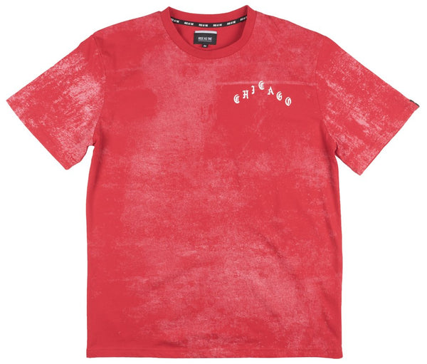 Rise As 1ne - Men's Red Chicago Kanye West Pablo T-Shirt - Shuga Records