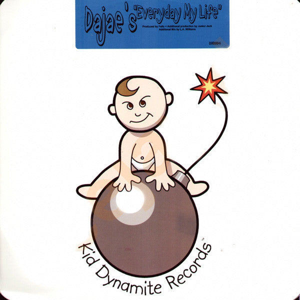 Dajae - Everyday My Life - New 12" Single Record 2001 Kid Dynamite Vinyl - Chicago House - Shuga Records