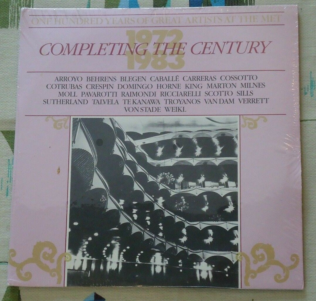 Various ‎– Completing The Century : 1972-1983 - New 2 Lp Record 1985 USA Vinyl - Classical / Opera - Shuga Records